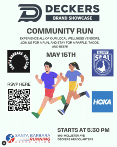 SBRA Community Run @ Deckers headquarters